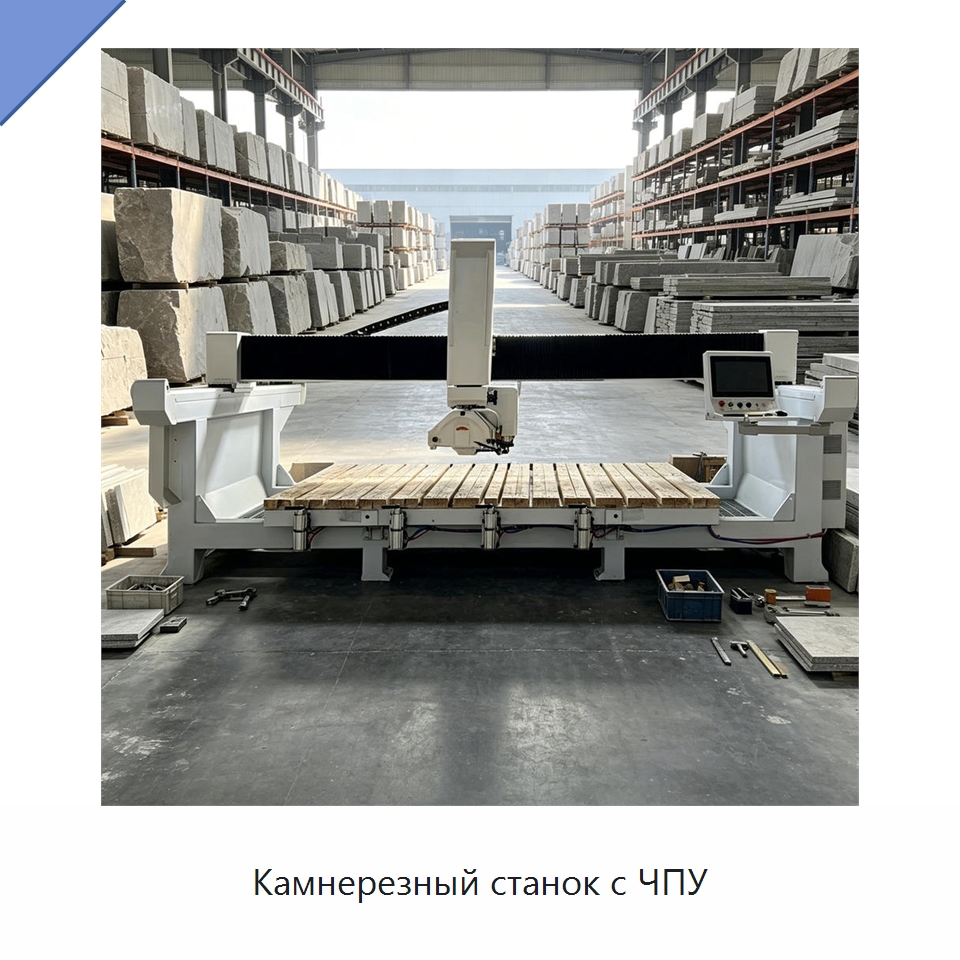 Камнерезный станок с ЧПУ — Оборудование для обработки камня