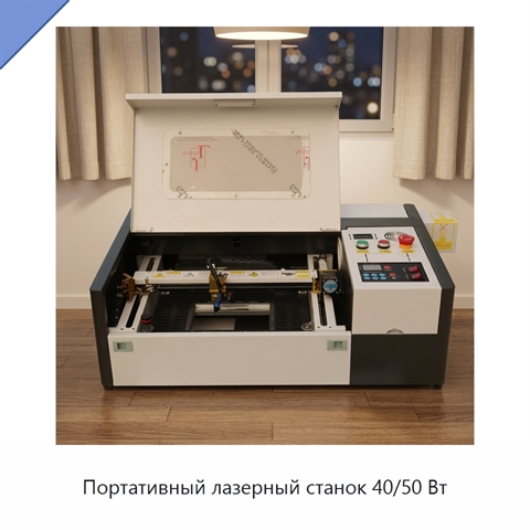 Портативный лазерный станок 40/50 Вт