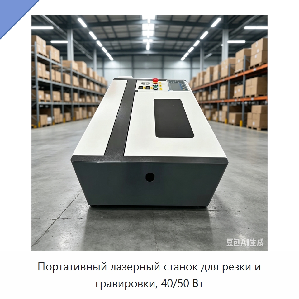 Портативный лазерный станок для резки и гравировки, 40/50 Вт — Лазерные гравировальные станки