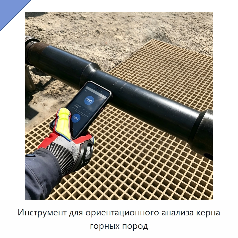 Инструмент для ориентационного анализа керна горных пород — Испытательное оборудование
