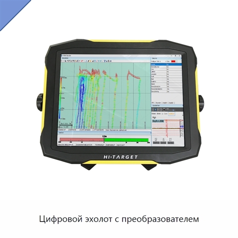 Цифровой эхолот с преобразователем