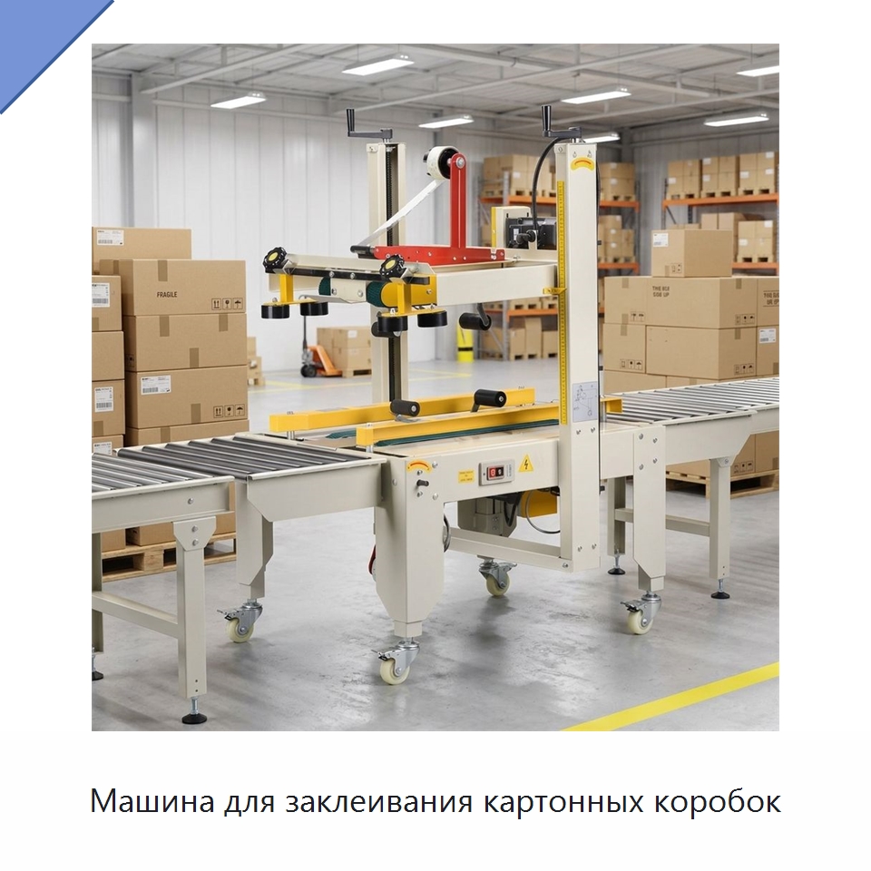 Машина для заклеивания картонных коробок — Запаечные машины