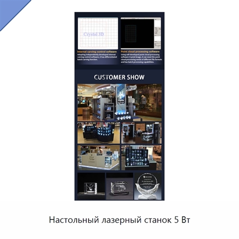 Настольный лазерный станок 5 Вт