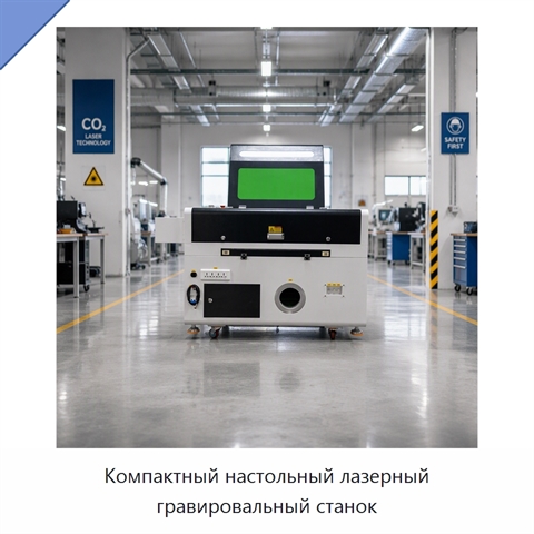Компактный настольный лазерный гравировальный станок