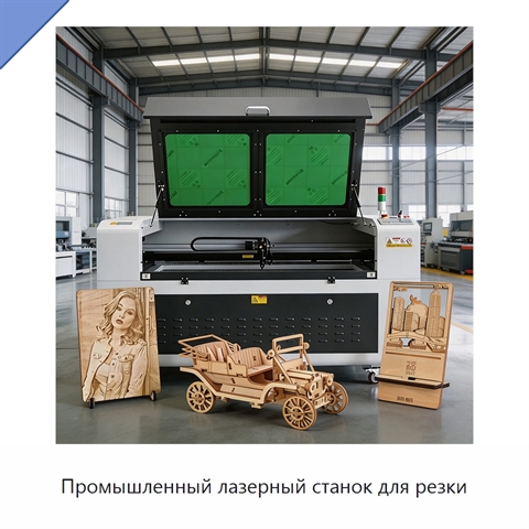 Промышленный лазерный станок для резки