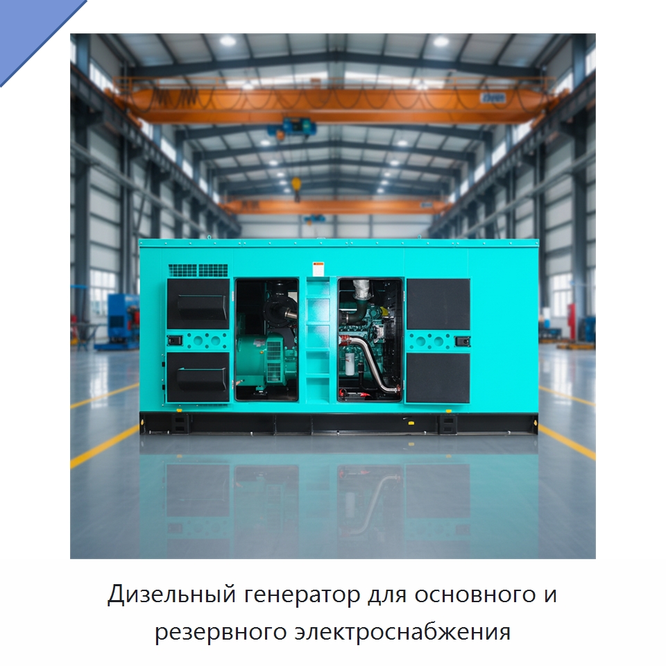 Дизельный генератор для основного и резервного электроснабжения — Дизельные генераторы