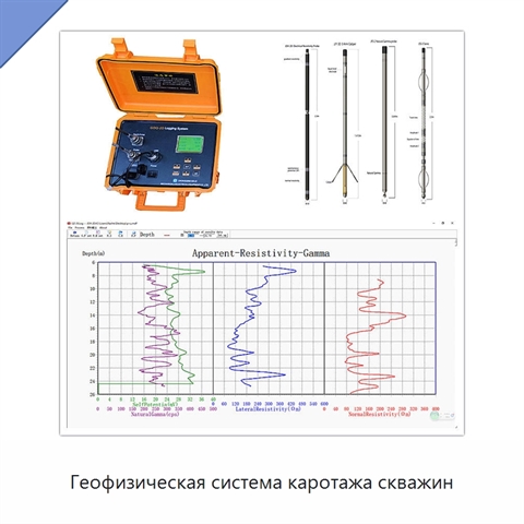 Геофизическая система каротажа скважин
