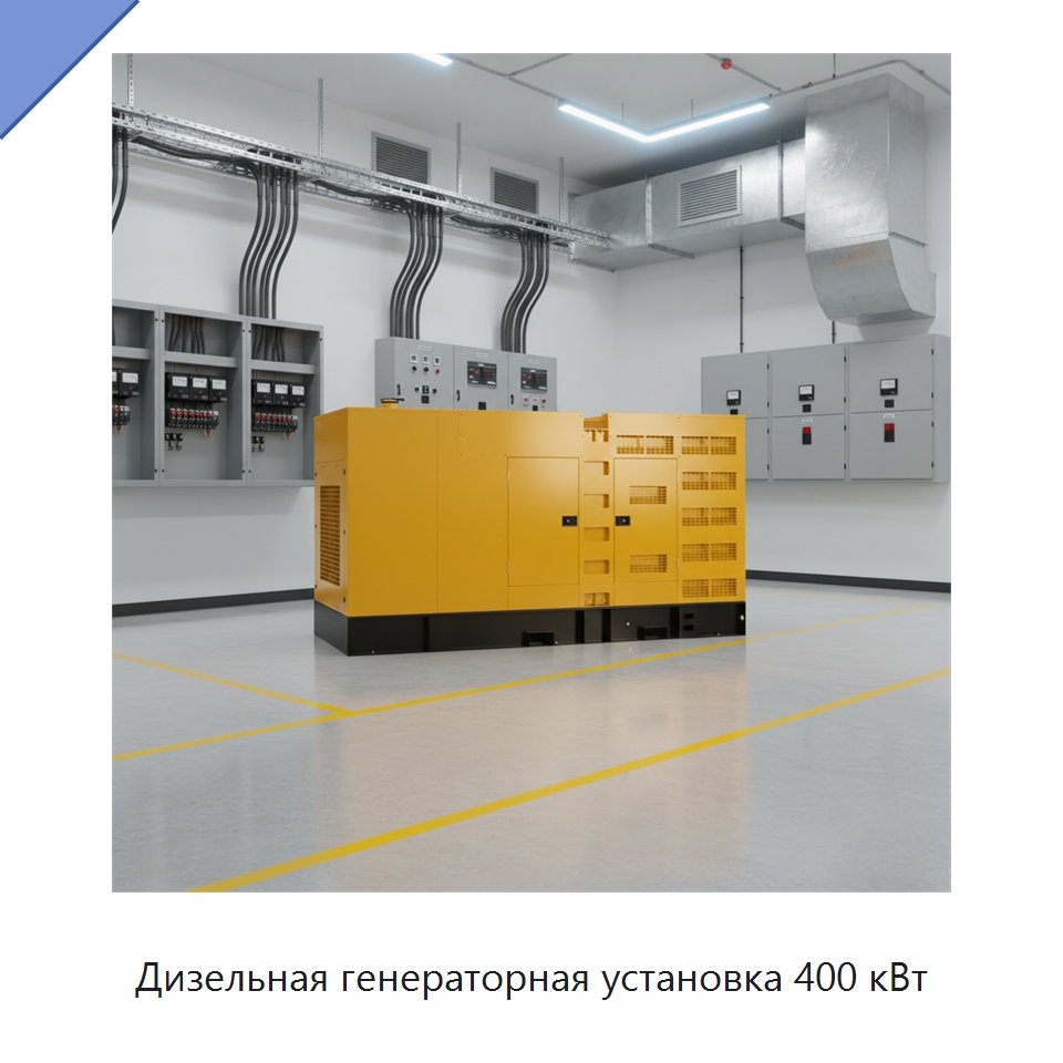 Дизельная генераторная установка 400 кВт — Дизельные генераторы