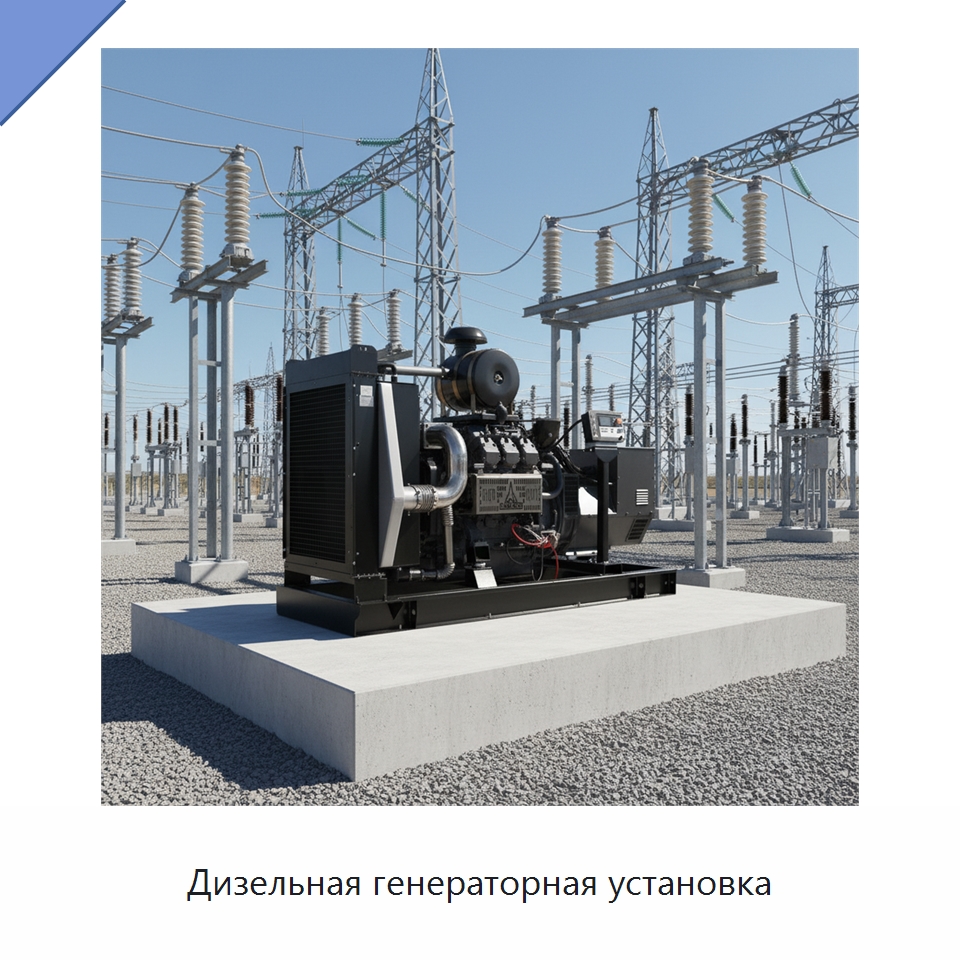 Дизельная генераторная установка — Дизельные генераторы