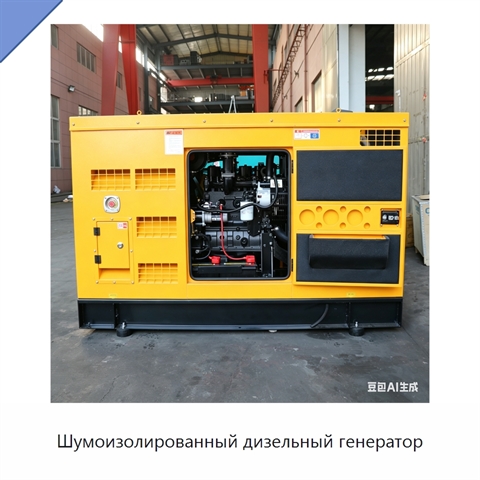 Шумоизолированный дизельный генератор