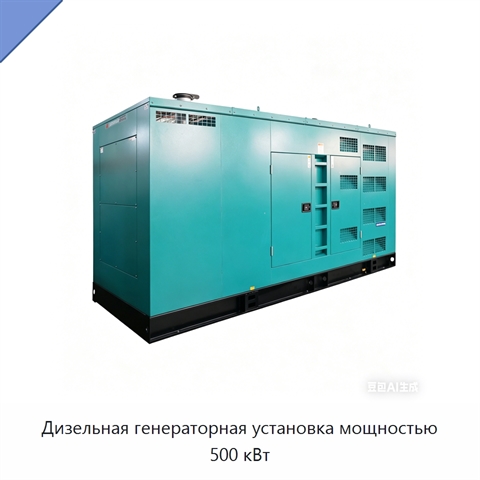 Дизельная генераторная установка мощностью 500 кВт