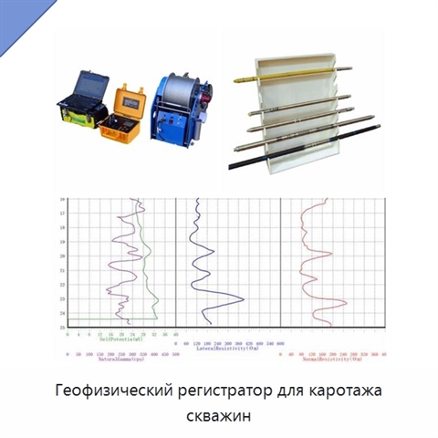 Геофизический регистратор для каротажа скважин