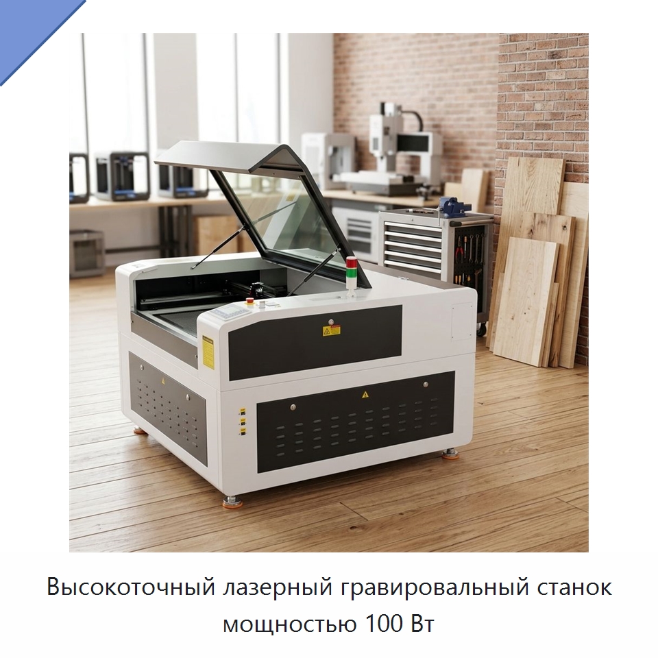 Высокоточный лазерный гравировальный станок мощностью 100 Вт — Лазерные гравировальные станки