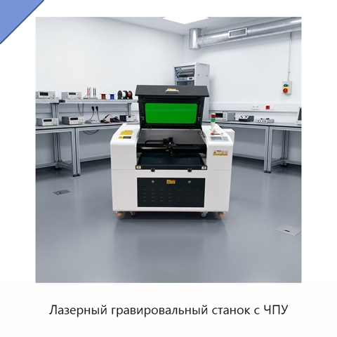 Лазерный гравировальный станок с ЧПУ