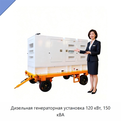 Дизельная генераторная установка 120 кВт, 150 кВА