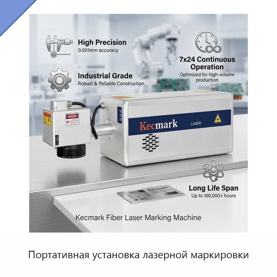 Портативная установка лазерной маркировки — Лазерные маркировочные станки