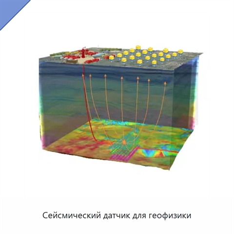Сейсмический датчик для геофизики