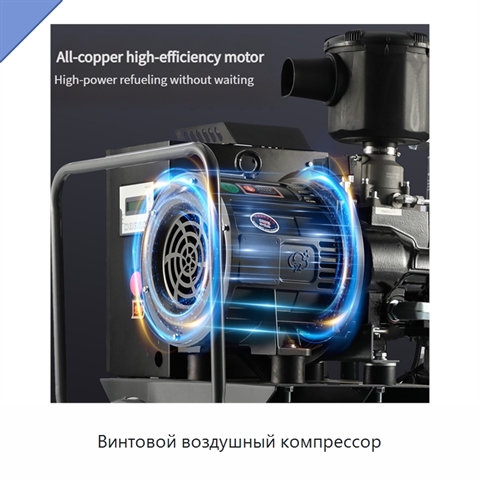 Винтовой воздушный компрессор