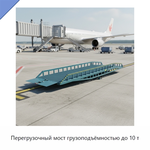 Перегрузочный мост грузоподъёмностью до 10 т