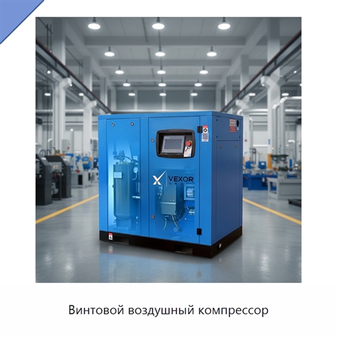 Винтовой воздушный компрессор