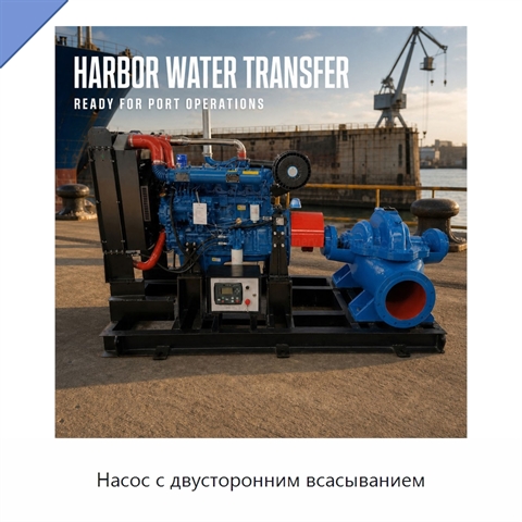 Насос с двусторонним всасыванием