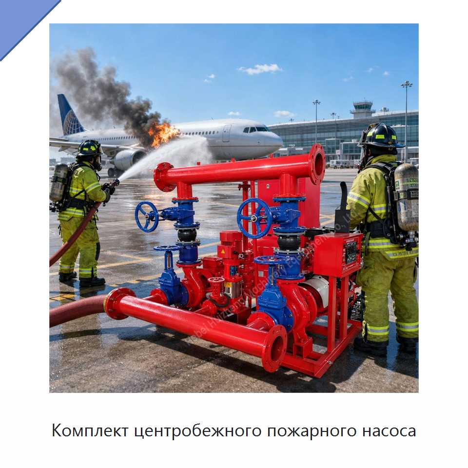 Комплект центробежного пожарного насоса — Насосы