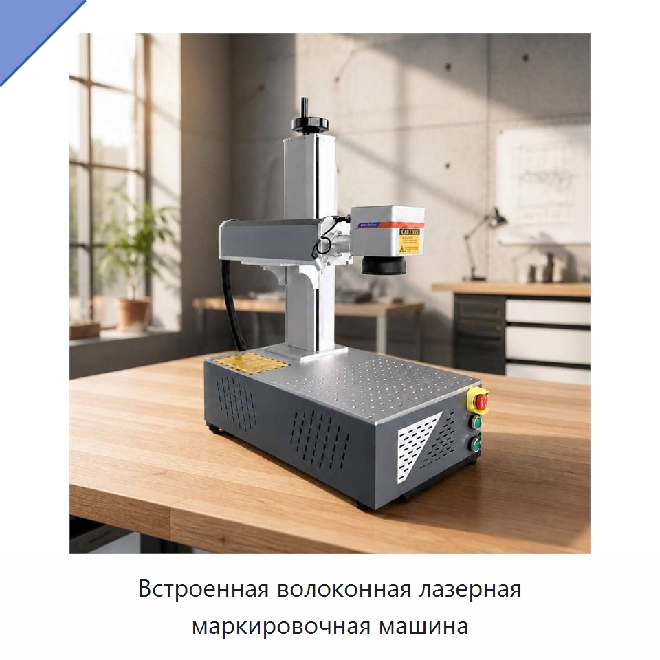 Встроенная волоконная лазерная маркировочная машина — Лазерные маркировочные станки