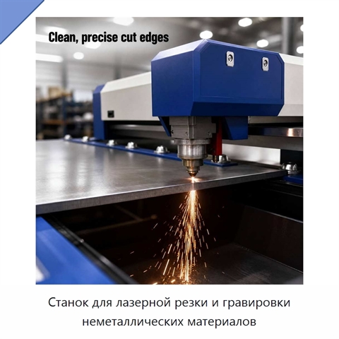 Станок для лазерной резки и гравировки неметаллических материалов