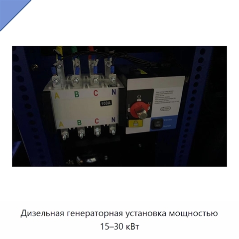 Дизельная генераторная установка мощностью 15–30 кВт