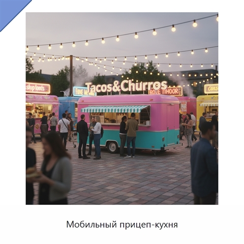 Мобильный прицеп-кухня