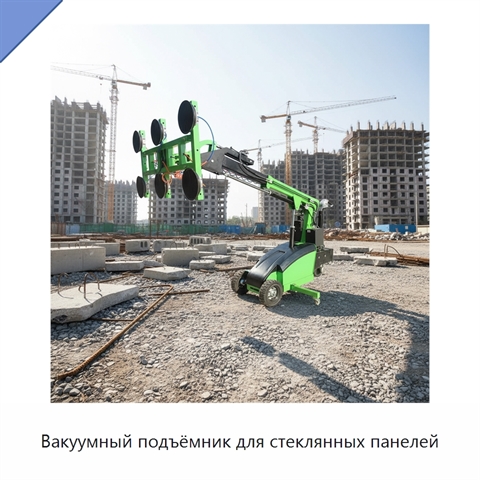 Вакуумный подъёмник для стеклянных панелей