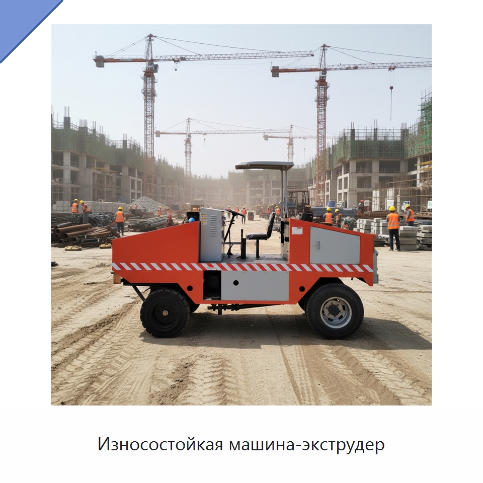 Износостойкая машина-экструдер — Оборудование для работы с бетоном