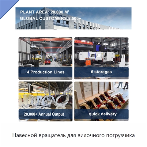Навесной вращатель для вилочного погрузчика