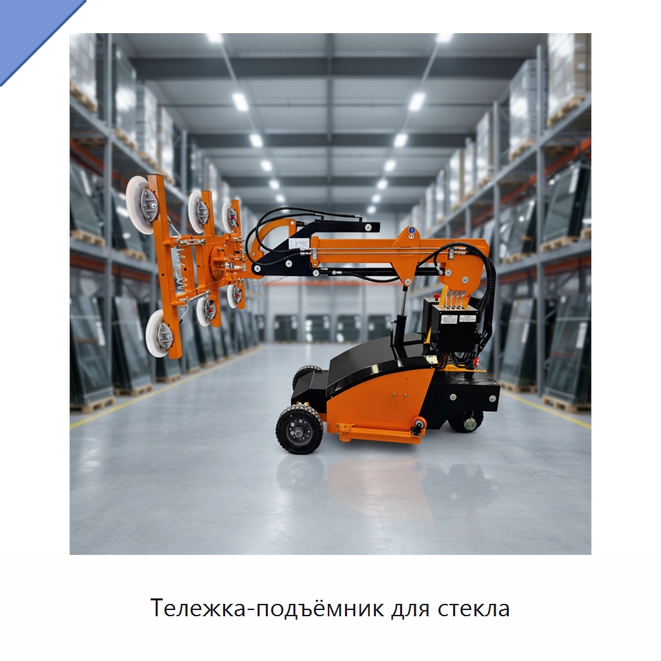 Тележка-подъёмник для стекла — Оборудование для производства стекла