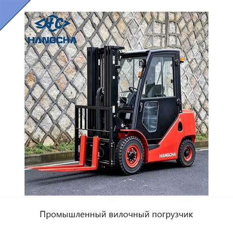 Промышленный вилочный погрузчик