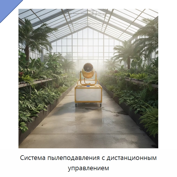 Система пылеподавления с дистанционным управлением — Сельскохозяйственные опрыскиватели