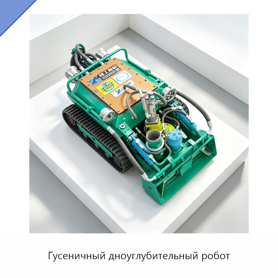 Гусеничный дноуглубительный робот — Горнодобывающее оборудование