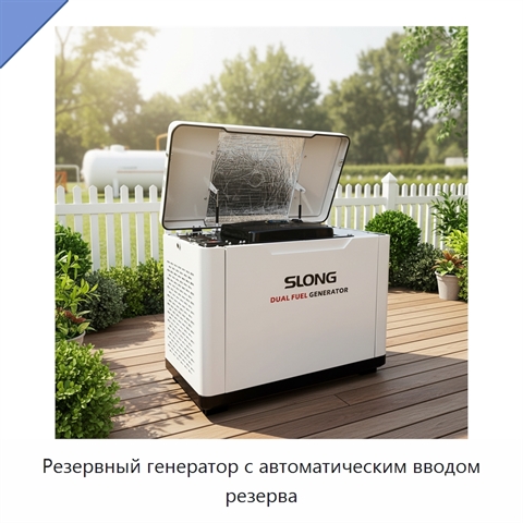 Резервный генератор с автоматическим вводом резерва