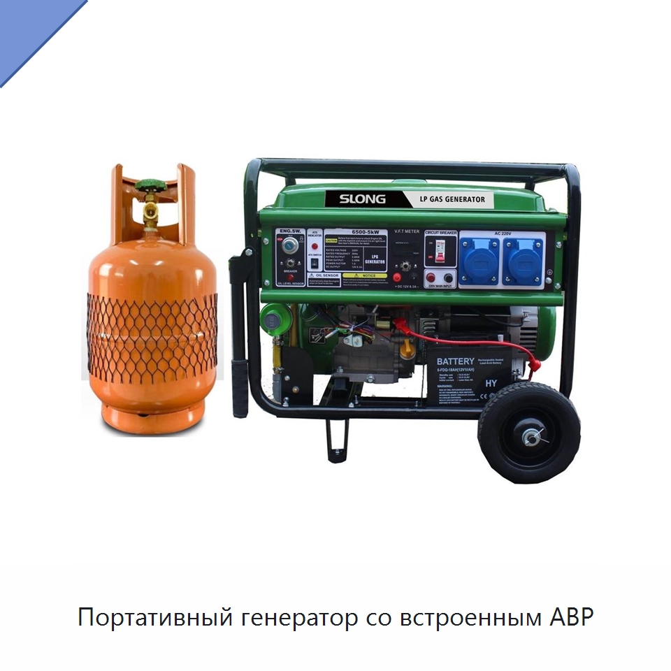 Портативный генератор со встроенным АВР — Газотурбинные генераторы