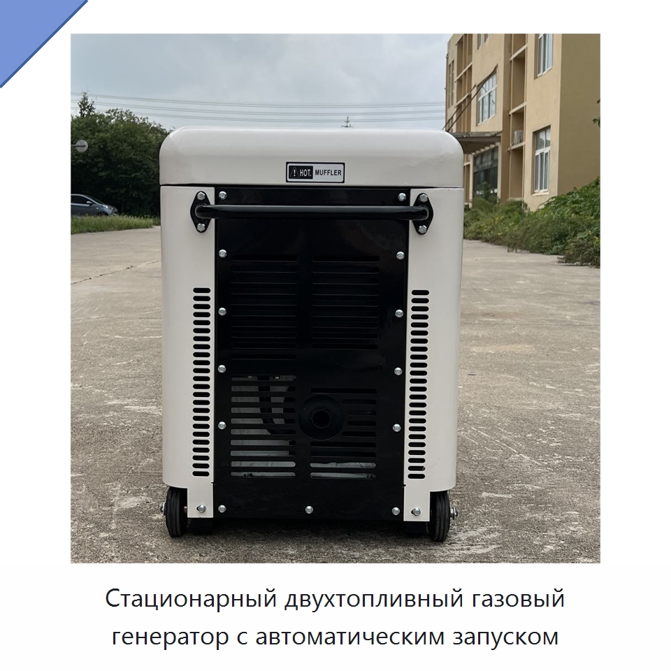 Стационарный двухтопливный газовый генератор с автоматическим запуском — Бензиновые генераторы