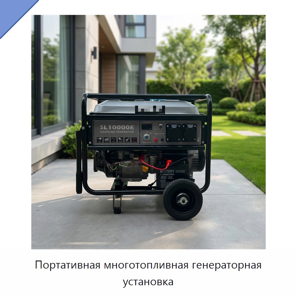 Портативная многотопливная генераторная установка — Бензиновые генераторы