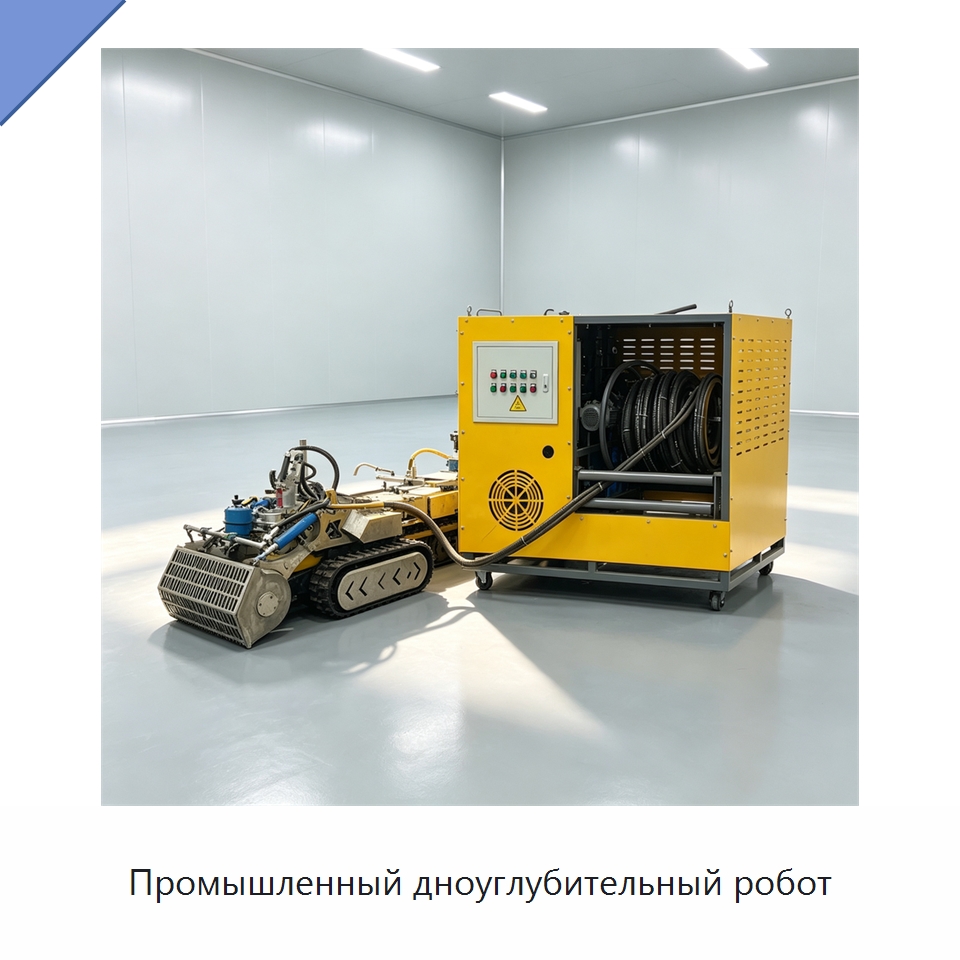 Промышленный дноуглубительный робот — Горнодобывающее оборудование
