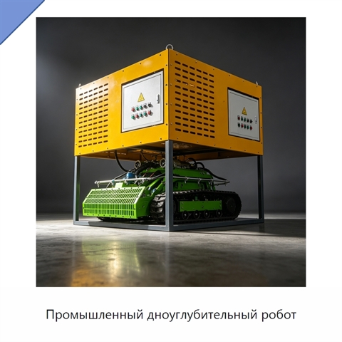Промышленный дноуглубительный робот
