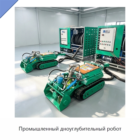 Промышленный дноуглубительный робот