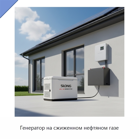 Генератор на сжиженном нефтяном газе