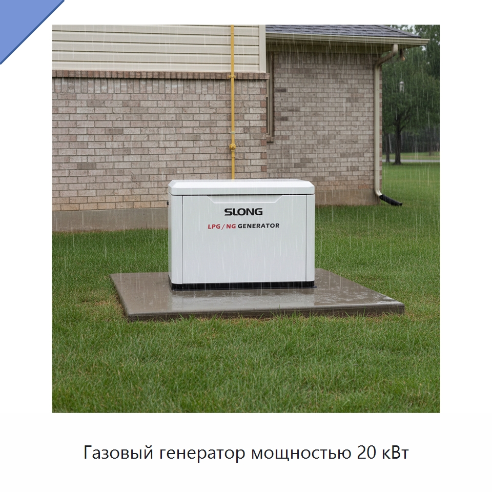 Газовый генератор мощностью 20 кВт — Газотурбинные генераторы