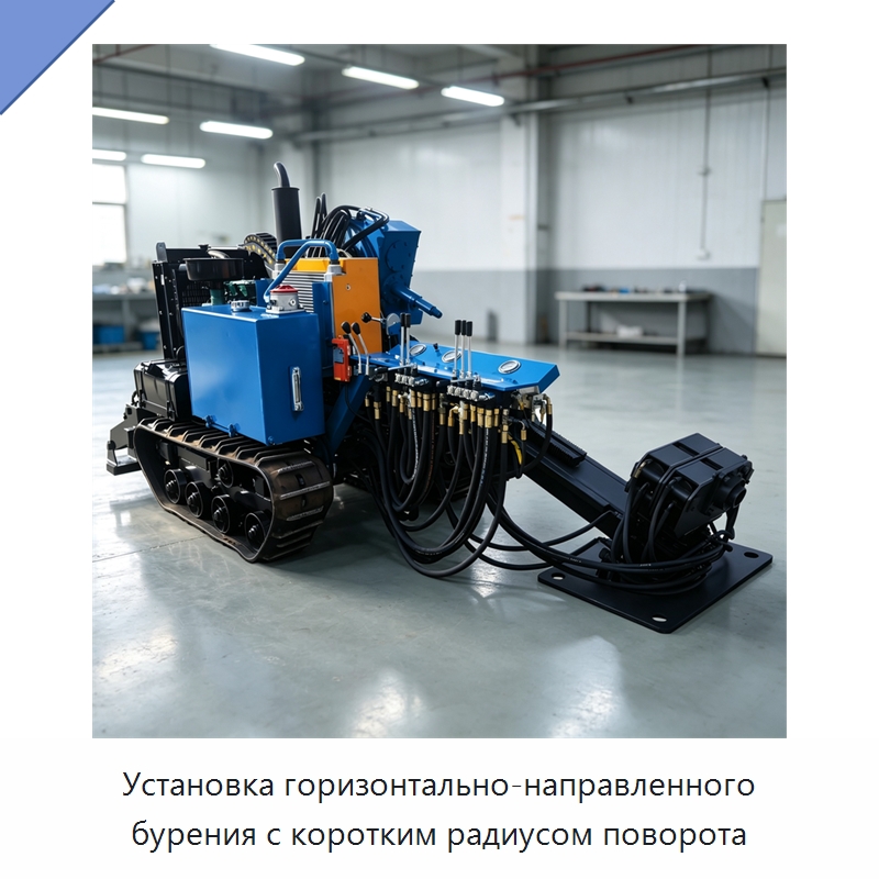 Установка горизонтально-направленного бурения с коротким радиусом поворота — Специальная строительная техника