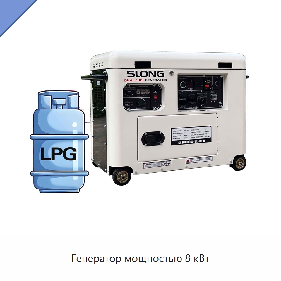 Генератор мощностью 8 кВт — Бензиновые генераторы