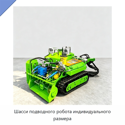 Шасси подводного робота индивидуального размера