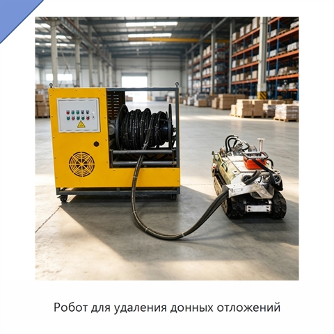 Робот для удаления донных отложений